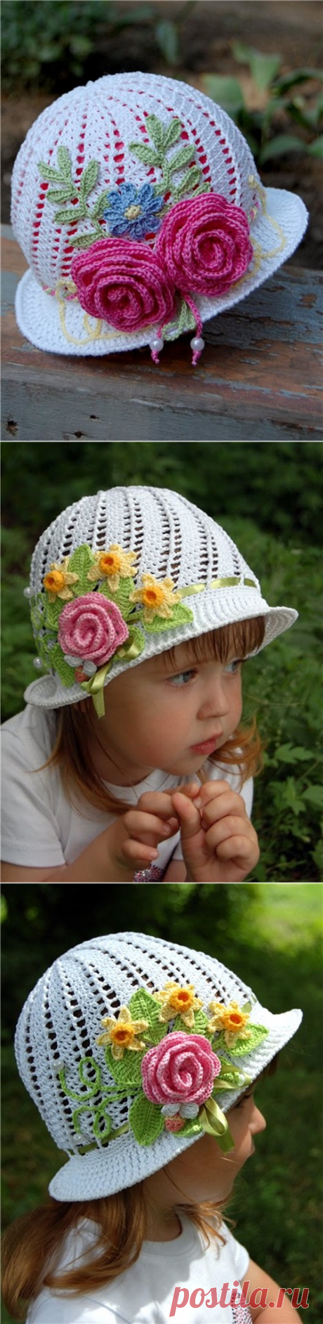 Gorgeous Crochet Hat for Little Princesses - Free Pattern and Guide