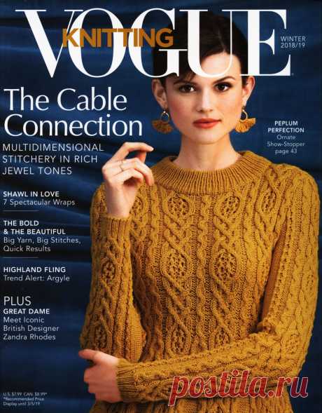 Vogue Knitting Winter 2018/2019.