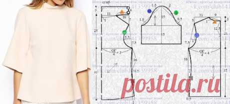 Блузка с укороченными втачными рукавами и воротником "стойка".
Юбка-карандаш с баской, выкройка на размеры 42/44, 46/48, 50, 52 (рос.).
Подборка фото Шитье | простые выкройки | простые вещи 
#простыевыкройки #простыевещи #шитье #юбка #блузка #блуза #выкройка