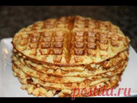 КАРТОФЕЛЬНЫЕ ВАФЛИ  POTATO WAFFLES