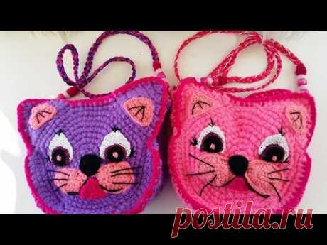 #DY# TUTORIAL Bolso Crochet Cara de Gato