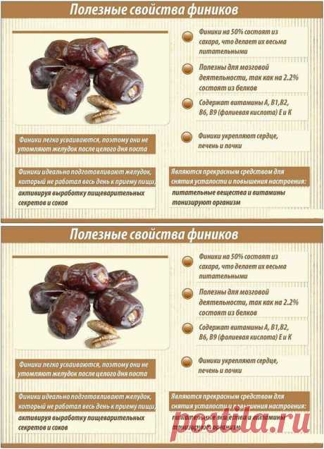 Почему желательно утром съедать несколько фиников? .