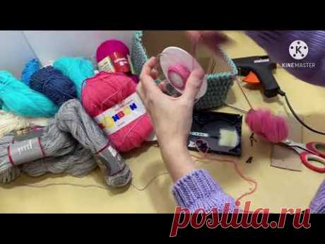 DIY: Storage yarn remnants