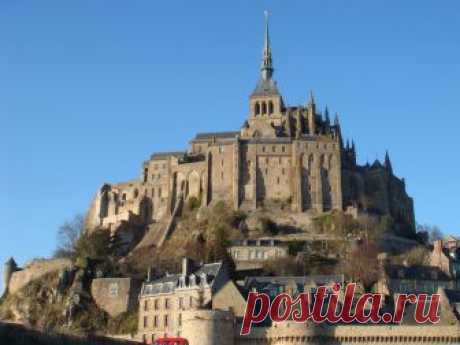 Замки Франции: Мон-Сен-Мишель (Mont Saint Michel) - Мастерок.жж.рф