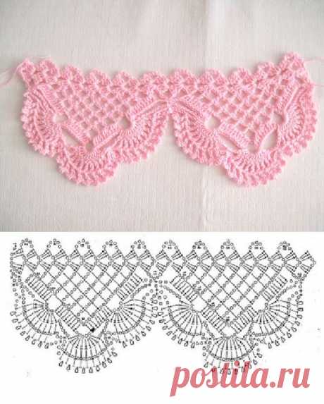 #LUCILLE Crochet Edging and Diagram | ötletek
