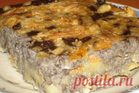 Запеканка с грибами - пошаговый кулинарный рецепт на Повар.ру