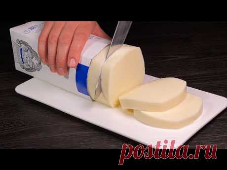 Не покупайте сыр! 1 кг сыра из 1 литра молока всего за 5 минут!