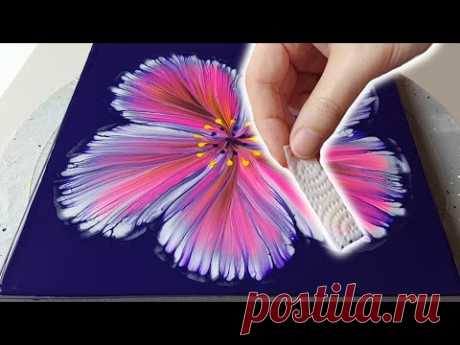 (697) Incredible way to paint beautiful petals | Easy Painting ideas | Designer Gemma77