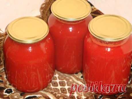 Как консервировать томатный сок | Клубок