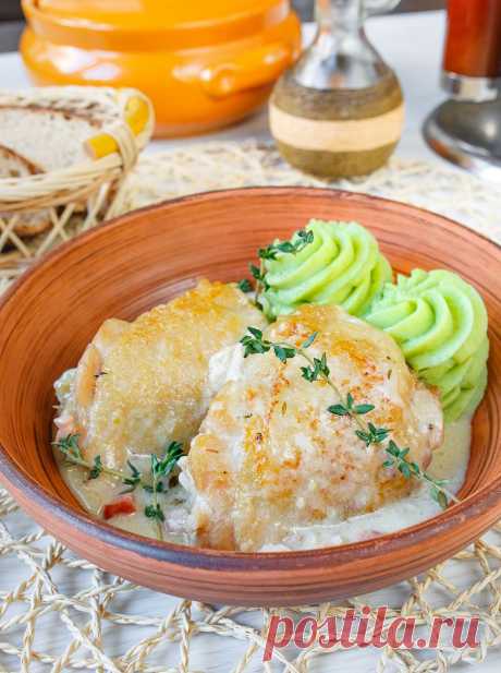 Рецепт куриных бедер в горчичном соусе с фото пошагово на Вкусном Блоге