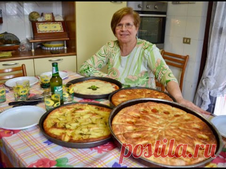 PIZZA E FOCACCIA PUGLIESE CON UN PICCOLO TRUCCO - RICETTE DELLA NONNA MARIA