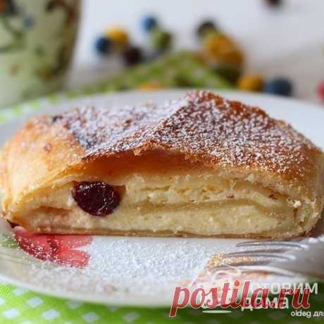 Австрийский штрудель (Topfenstrudel) с творожной начинкой - пошаговый рецепт с фото на Готовим дома