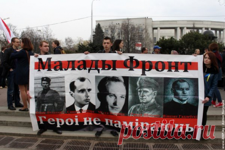 &quot;Факельные&quot; шествия, скачущие не москали и т.д. уже сейчас в Белоруссии