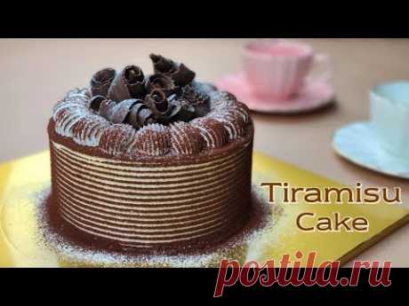 Лучший торт тирамису / Шоколадный рецепт божьих пальцев / Шоколадные локоны / Tiramisu Cake