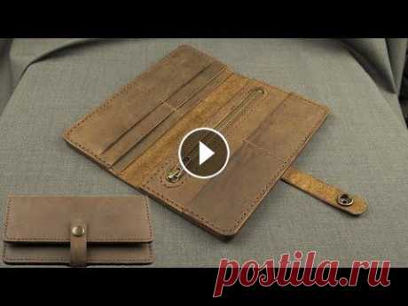 Портмоне - лонгер из кожи своими руками + выкройка / Long wallet leather hadnemade + pattern Выкройка: Лекало из пластика: НАБОРЫ ВЫКРОЕК: • Большой набор выкроек. 21 шт. Кошельки, сумки, портмоне, обложки и пр. • Сумки. 8 шт. • Кошельки и пор...