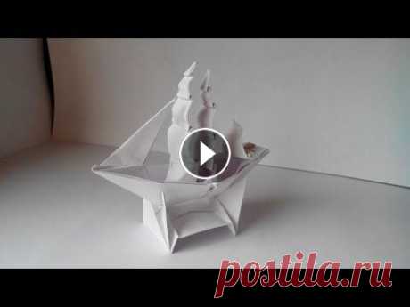 Как сделать кораблик из бумаги (Origami Ship) Бумага: офисная А3, 80г/м²; Пропорции: делаем квадрат из листа A3; Схема: Full-Rigged Ship; Автор: Patricia Crawford. На видео мы показали как сделать...