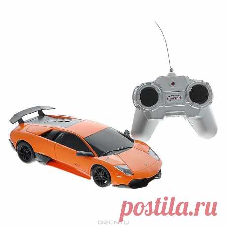 Радиоуправляемая модель &quot;Lamboighini Murcielago LP 670-4&quot;, цвет: оранжевый. Масштаб 1/24 - купить детские товары 2013 с доставкой в интернет магазине OZON.ru Описание и цена радиоуправляемая модель &quot;lamboighini murcielago lp 670-4&quot;, цвет: оранжевый. масштаб 1/24, отзывы покупателей