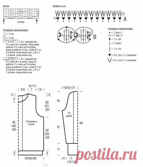 НОВАЯ ПОДБОРКА вязаных спицами женских СВИТЕРОВ, ДЖЕМПЕРОВ и ПУЛОВЕРОВ + схемы узоров и выкройки к ним! Оставляем подборку пряжи. | Магазин пряжи и товаров для вязания Pryazha.su | Дзен