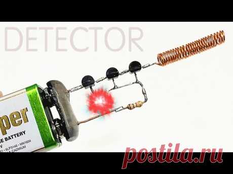 How to make a concealed electrical wire detector? Super device DIY! AMAZING!
