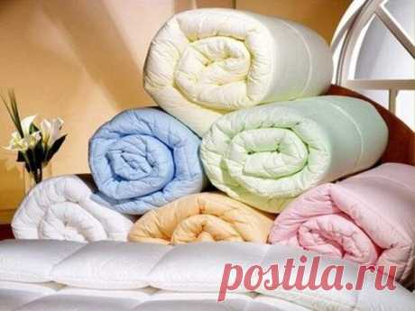 Как стирать одеяла из разных материалов / Домоседы