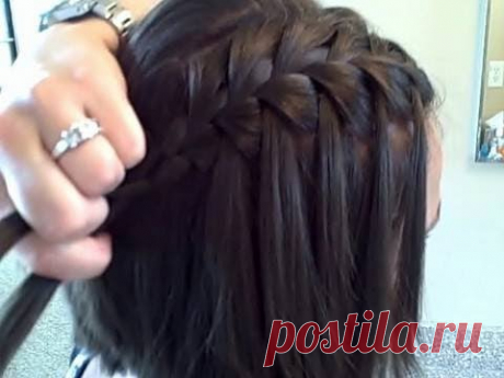 ✦ Прически за 5мин: Коса Водопад -- быстро и просто! / Cascade Braid in 5min