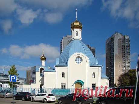 Церковь Казанской иконы Божьей Матери в Тёплом Стане.