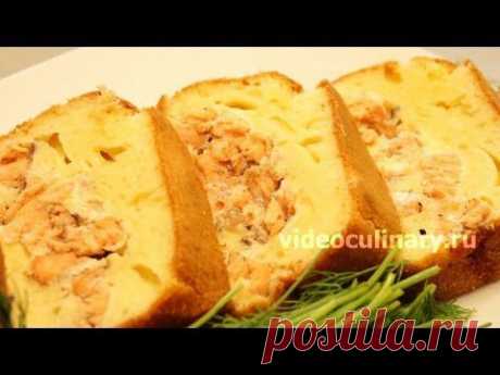 Рецепт - Рыбный пирог из теста на майонезе от https://videoculinary.ru