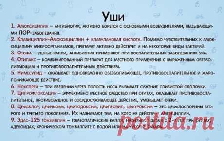 Справочник самых необходимых лекарств!
Рассказывайте друзьям, сохраните себе.