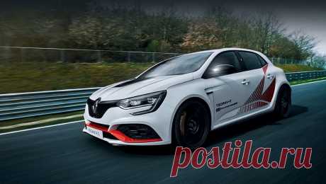 Хэтч Renault Megane RS Trophy-R побил рекорд Нюрбургринга Французы, как и планировали, создали версию Trophy-R на базе хот-хэтча Renault Megane RS Trophy и установили на ней новый рекорд Северной петли для