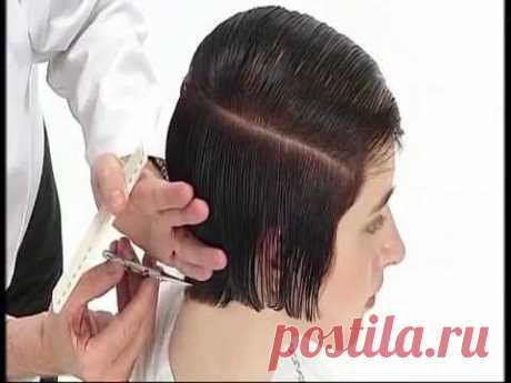 Модная стрижка боб каре.Bob cut