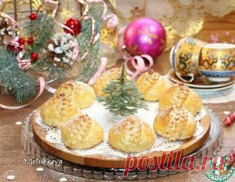 Печенье на сметане с ореховой начинкой – кулинарный рецепт