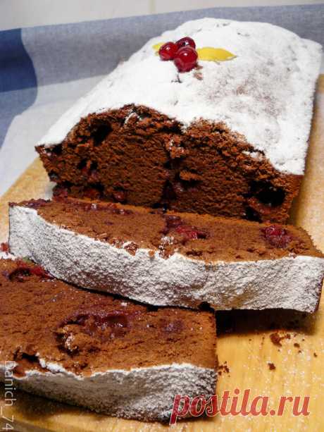 Шоколадный кекс с клюквой - Foodclub — кулинарные рецепты с пошаговыми фотографиями — ЖЖ