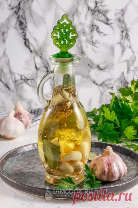 Чесночное масло (растительное) — рецепт с фото пошагово