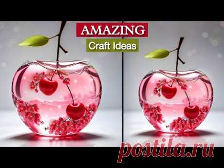 Home Decorating Ideas | DIY Room Decor | Plastic Bottle Craft Ideas | Gift Ideas | Lamp 💡😀