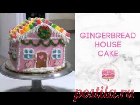 Gingerbread House Cake