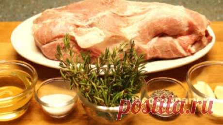 Буженина из свиной шеи – простой рецепт вкусной закуски