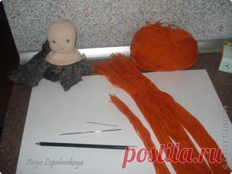 УРОК 3. МАстер-класс по шитью простой вальдорфской куклы со статичной прической | Страна Мастеров