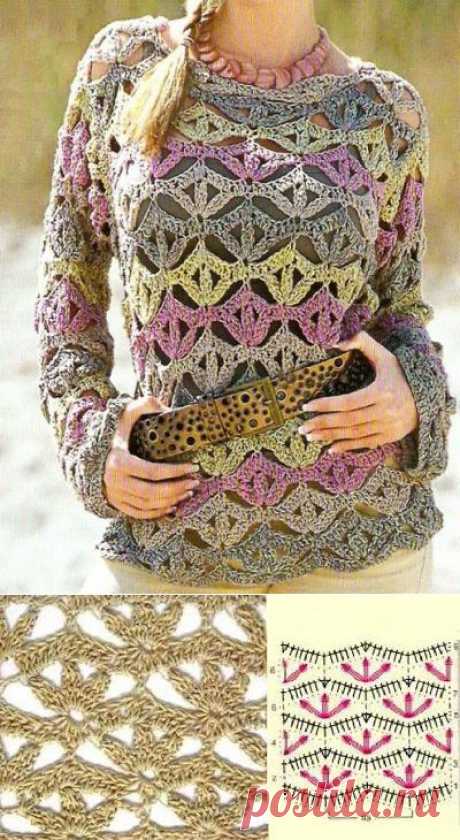 Crochet Sweater: Sweater - Crochet Sweater For Women