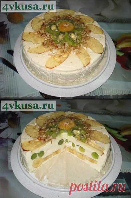 Торт &quot;МОРОЗКО&quot; (торт без выпечки). Фоторецепт. | 4vkusa.ru