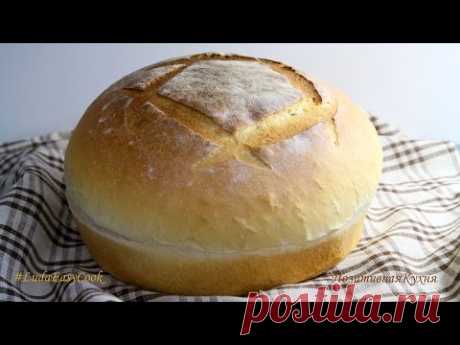 Белый ХЛЕБ рецепт  ТЕСТО для хлеба в духовке - White Bread Recipes LudaEasyCook