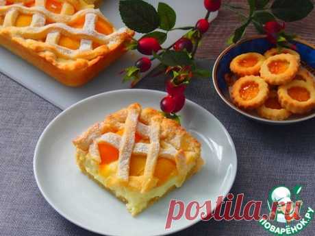 Нежный персиковый пирог - кулинарный рецепт