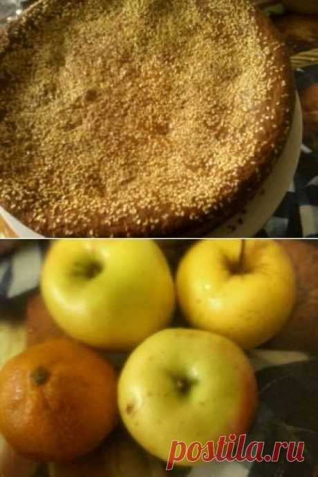 Творожный пирог с яблоками и мандаринами | ДОМАШНИЙ ОЧАГ