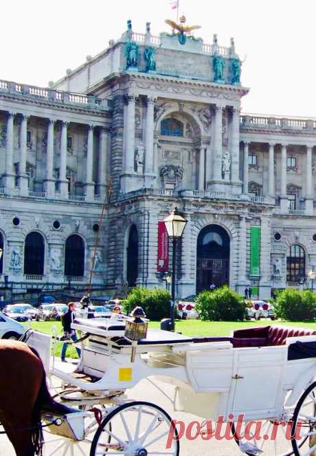 Hofburg Palace in Vienna, Austria. Photo taken by Gloria Bolton  |  Pinterest