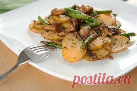 Постные блюда из картофеля