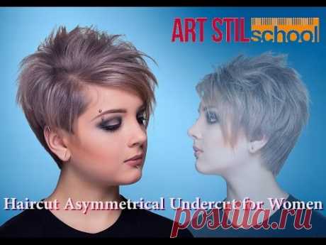 Haircut Asymmetrical  Undercut for Women