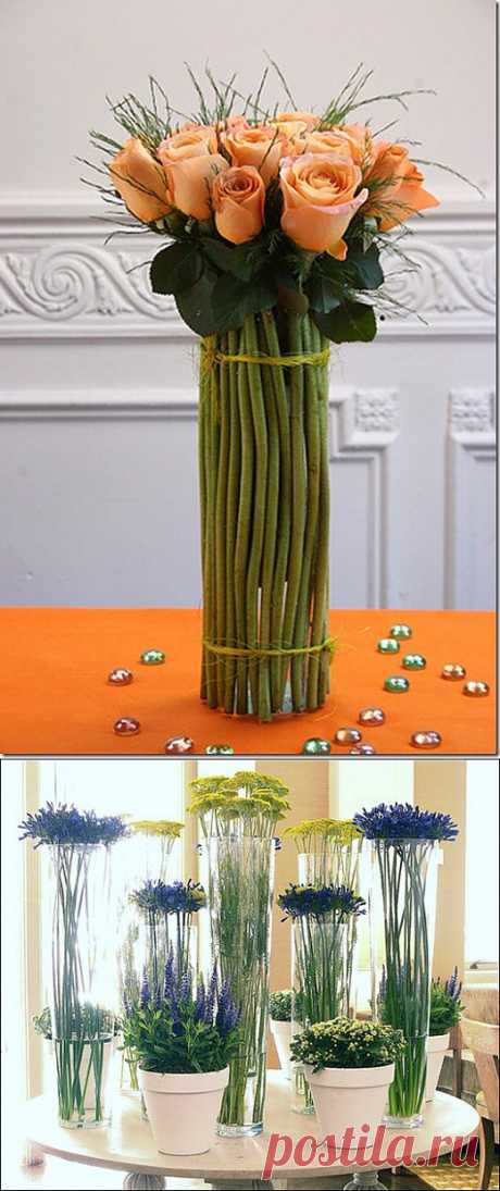 Идеи декора:  и вазы
