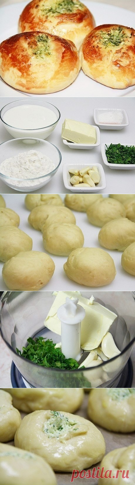 Как приготовить чесночные булочки - рецепт, ингридиенты и фотографии