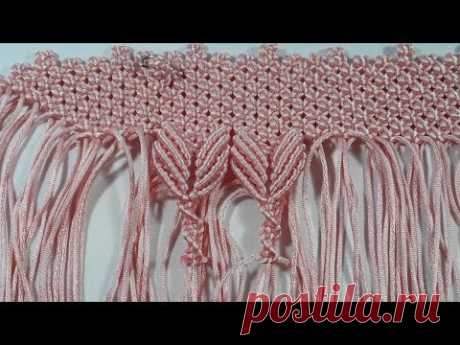 Tutorial Tas Tali Macrame Bunga Tulip Bag2 I Tutorial On Tulip Macrame Bag Part2 #Fashion #Macrame