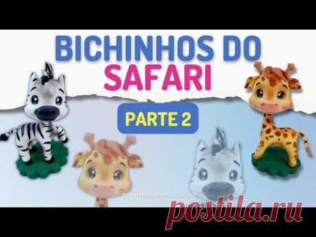 Bichinhos do Safari  em BISCUIT | Parte 2