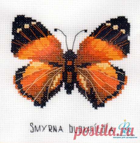 Набор для вышивания крестом Риолис НВ-094 (Бабочка Нимфалида)